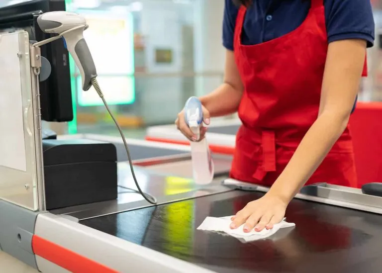 Clean and organized customer service areas in Edmonton and Calgary commercial spaces