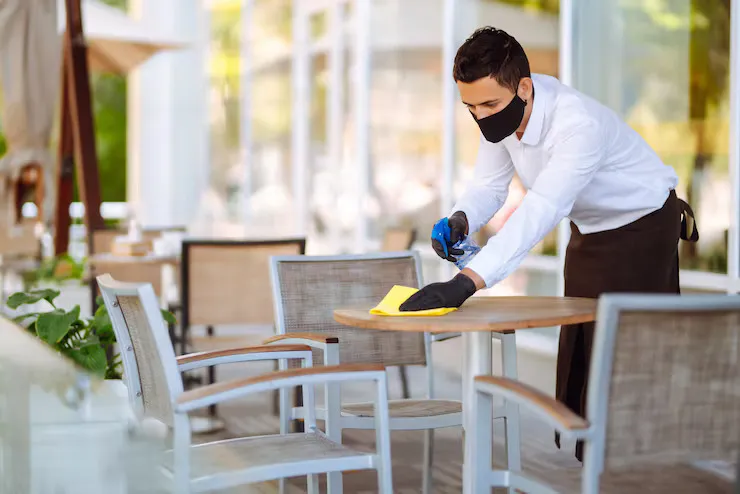 Professional cleaning services for restaurants and cafés in Edmonton and Calgary by Ecora Cleaning