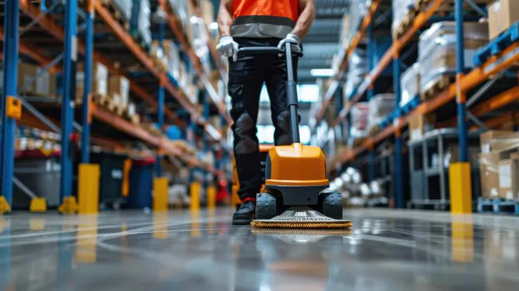 Professional warehouse and industrial facility cleaning services in Edmonton and Calgary by Ecora Cleaning