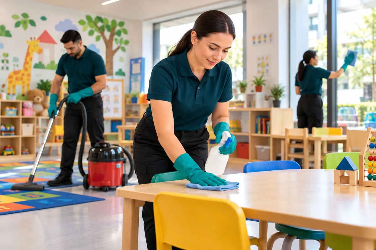 Daycare cleaning services in Calgary, Edmonton, Alberta