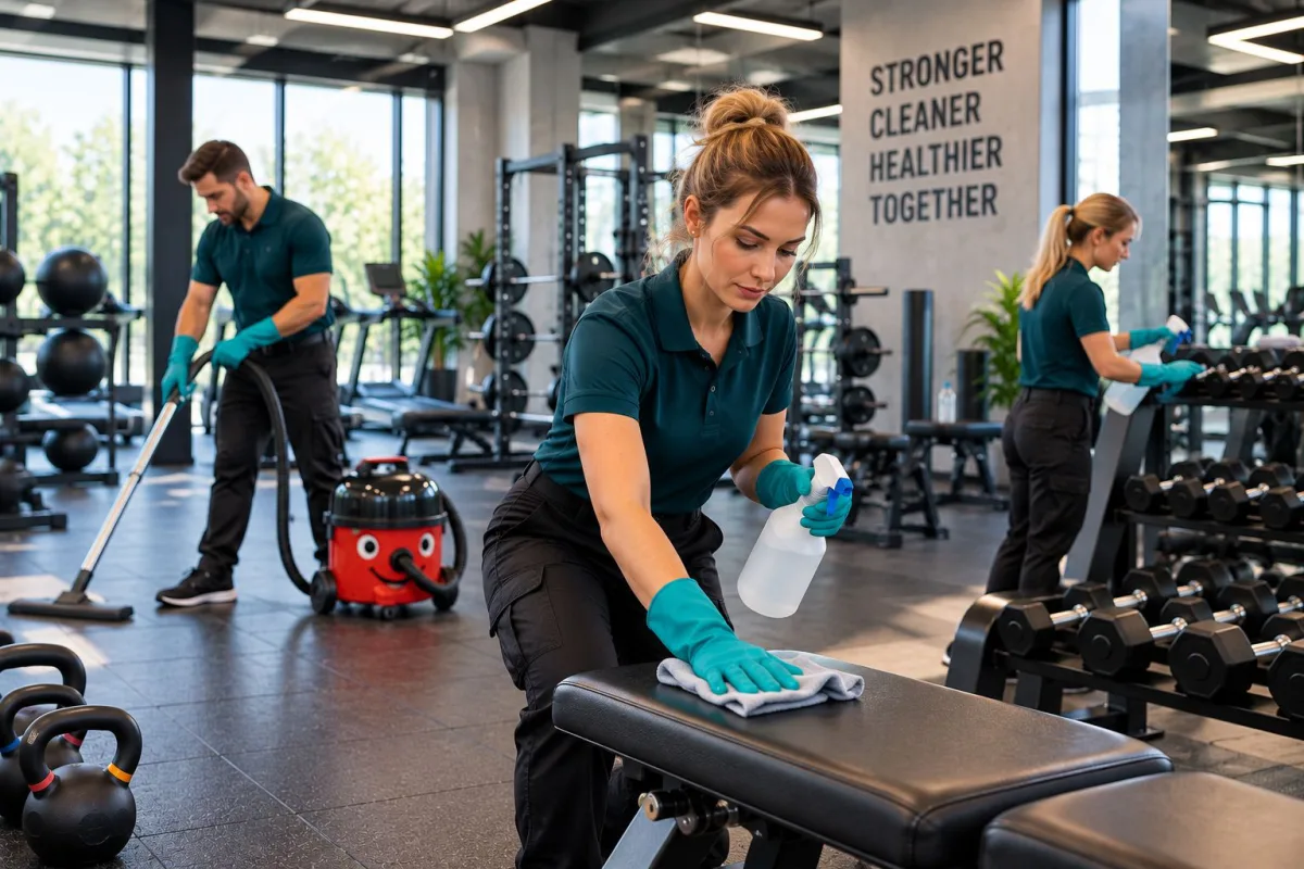 Gym cleaning services in Calgary and Edmonton Alberta